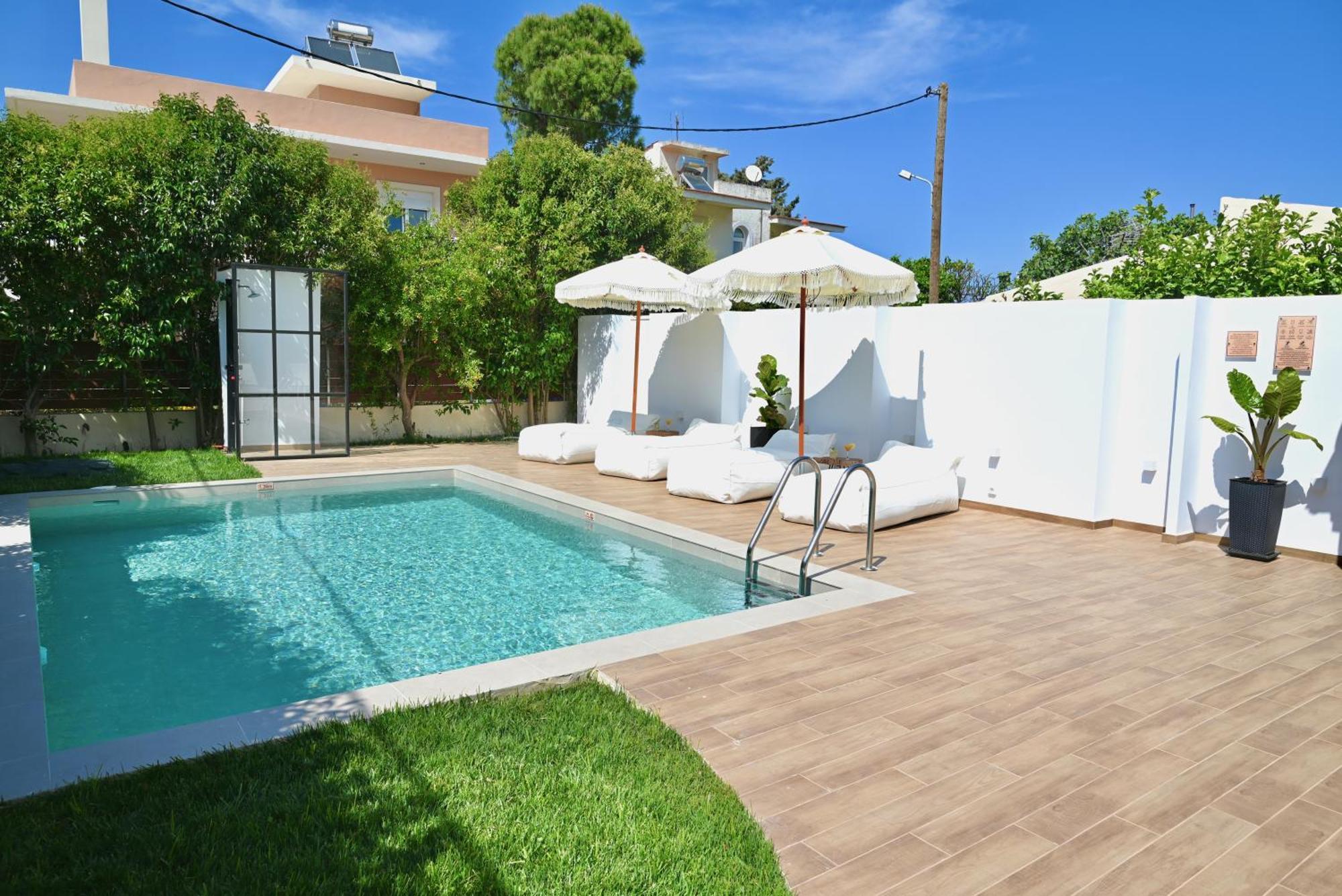 Mediterranean Luxury Villa Ialysos  Exterior foto